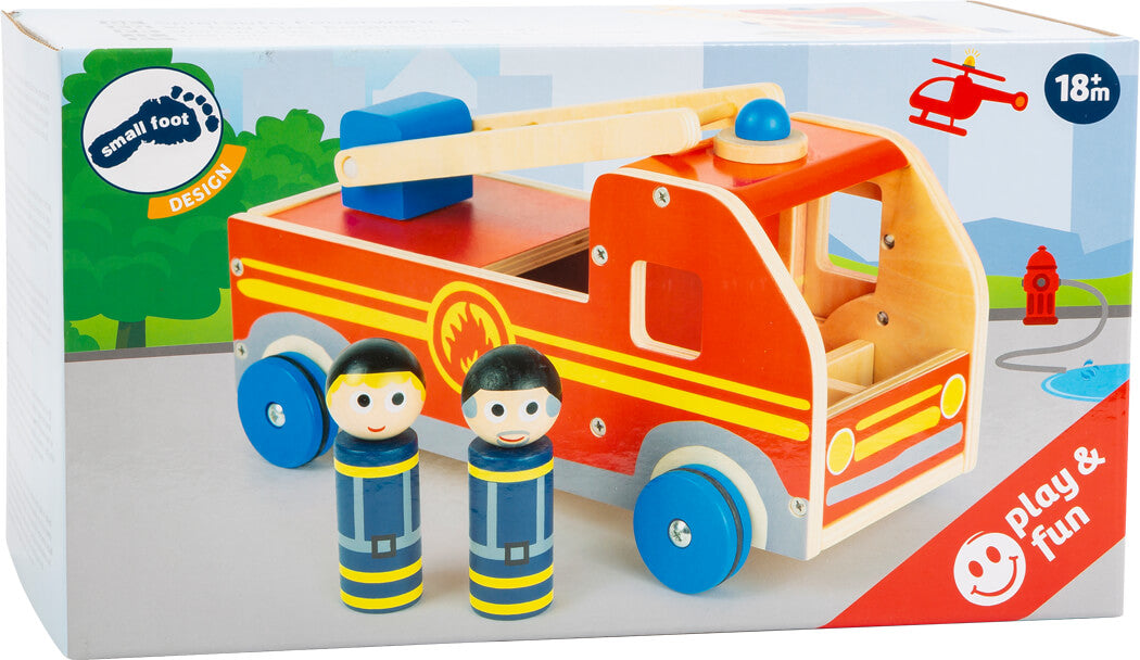 Holz - Spielauto Feuerwehr in XL
