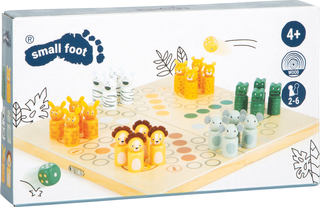 Ludo pour 6 joueurs "Safari"