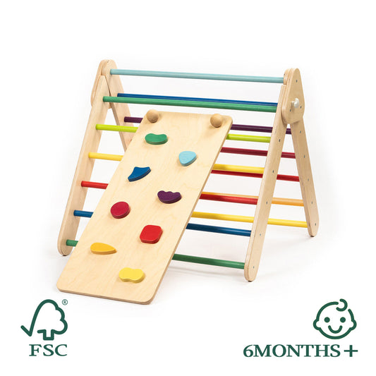 Swedish Wall and Climbing Triangle Set 2in1