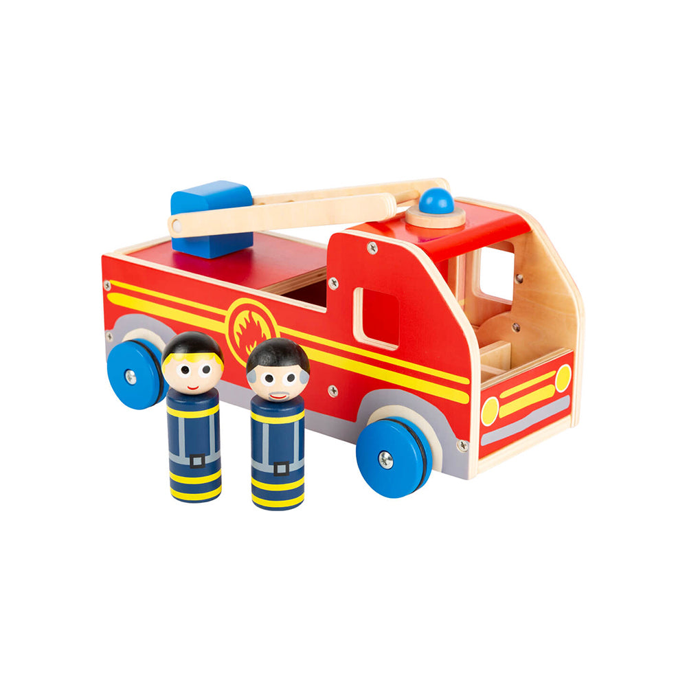 Holz - Spielauto Feuerwehr in XL