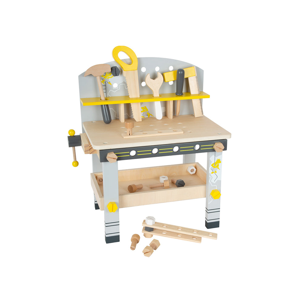 Werkbank mit Holzwerkzeug „Miniwob“