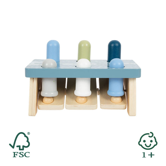 Robustes Klopfspiel aus Holz: „Arctic"