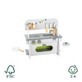 Load image into Gallery viewer, Compact Wooden Children's Kitchen
