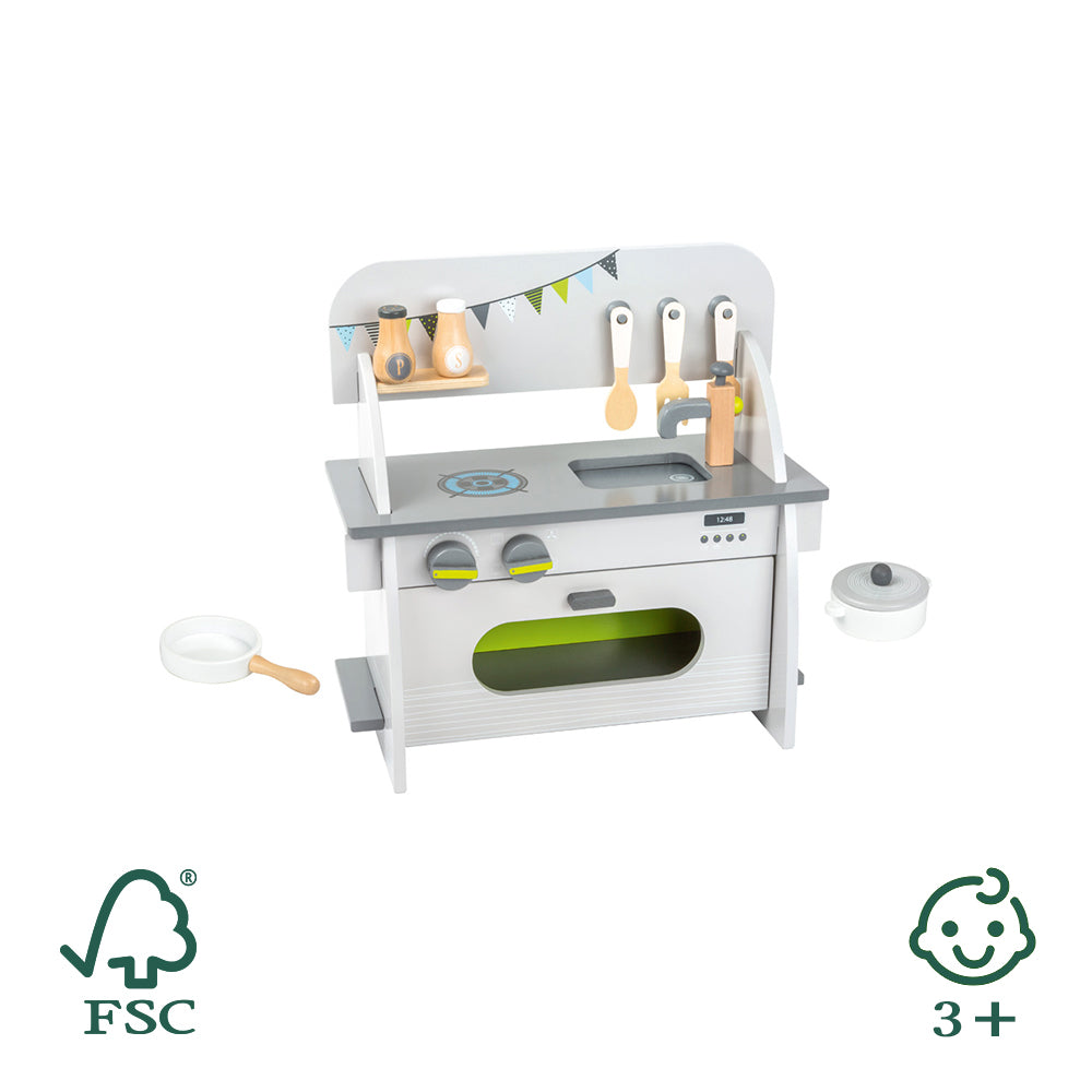 Compact Wooden Children's Kitchen