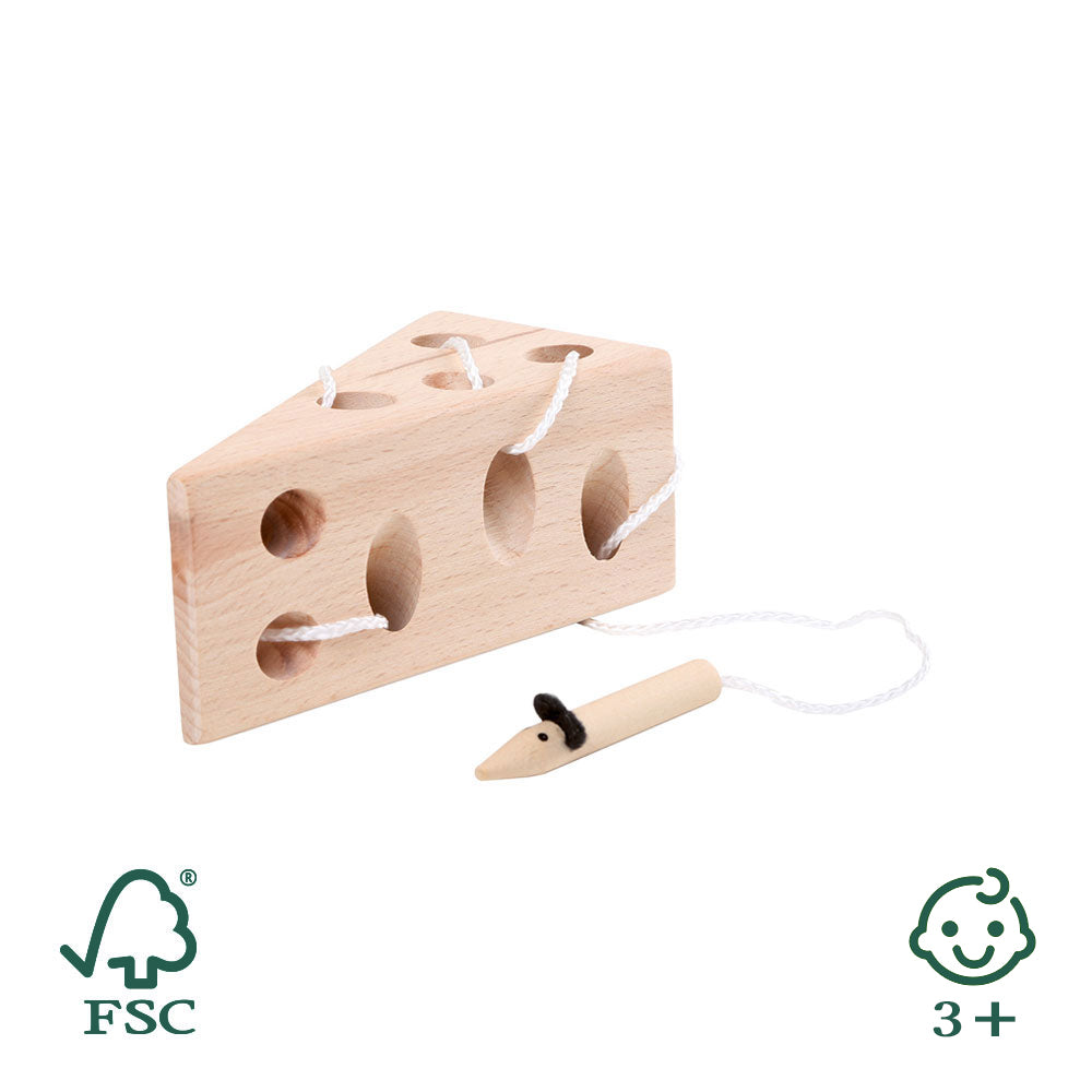 Lacing Game Cheese and Mouse