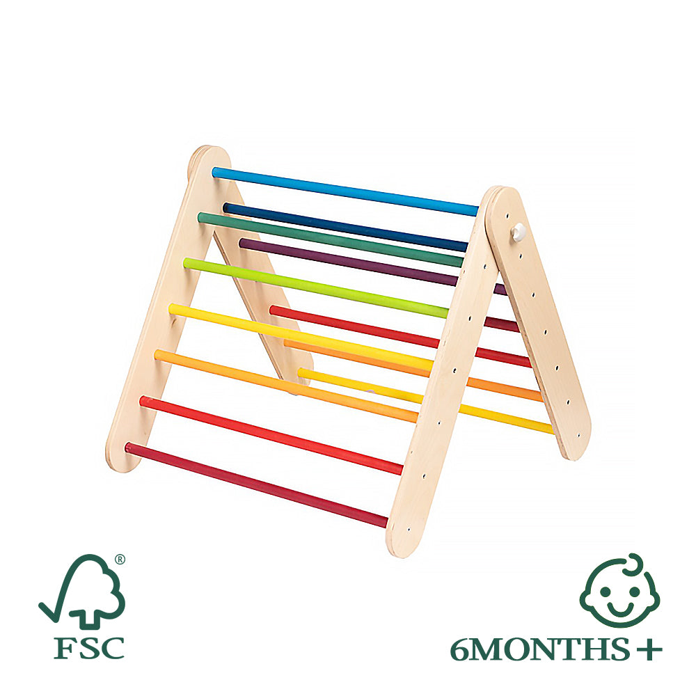 climbing triangle wall bars