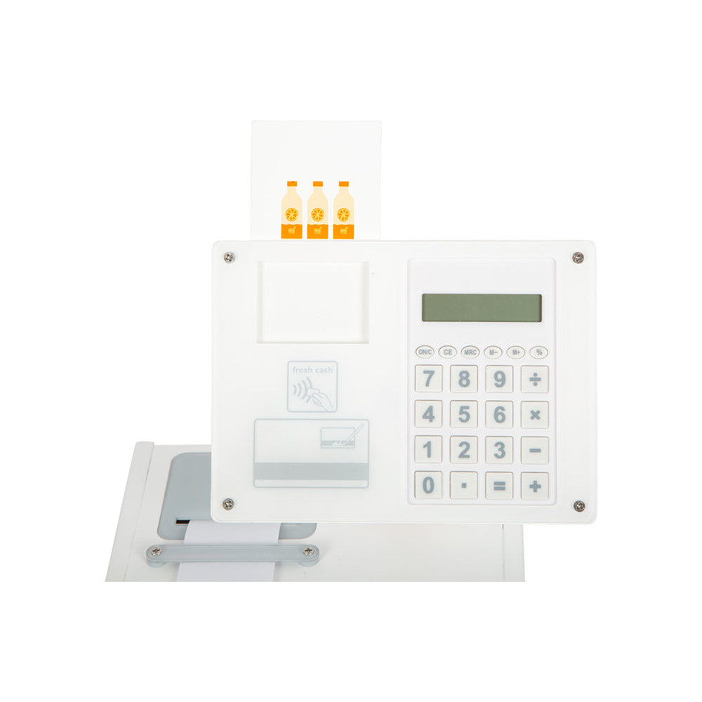 Cash register 'fresh'