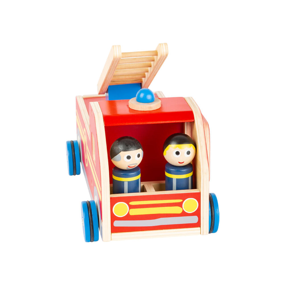 Holz - Spielauto Feuerwehr in XL