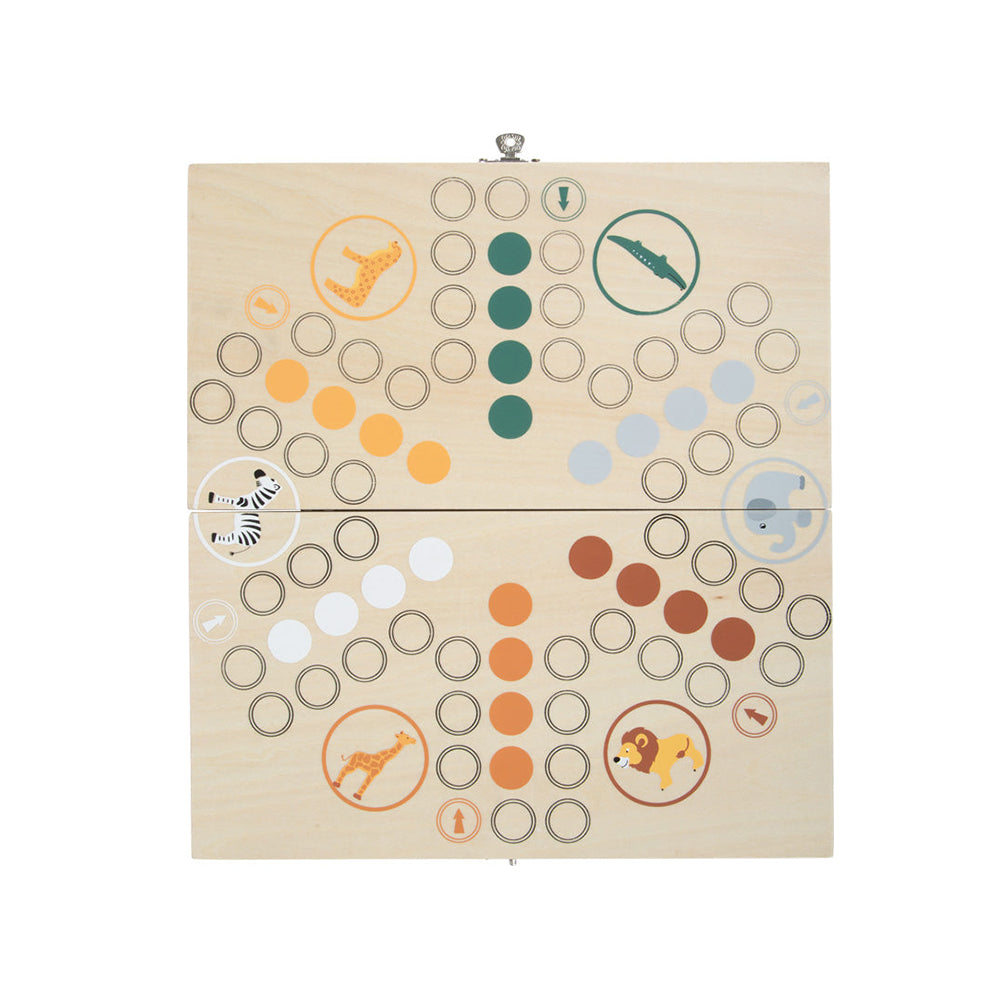 Ludo pour 6 joueurs "Safari"