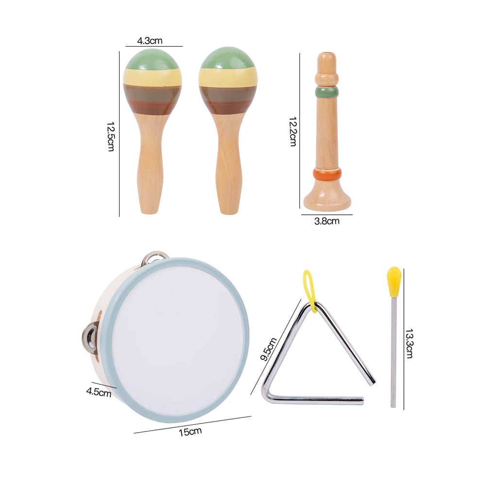 Set d'instruments de musique Montessori pour enfants