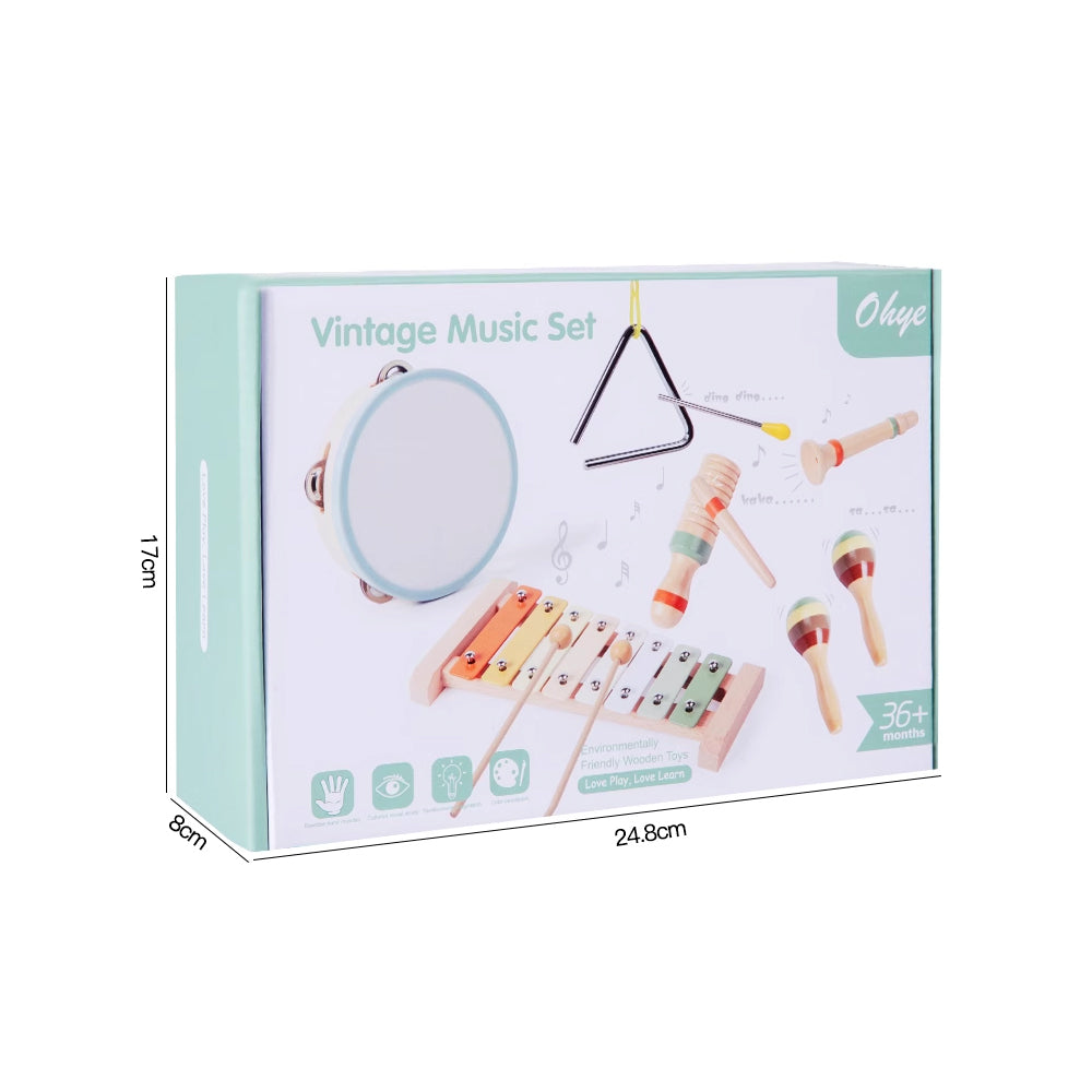 Set d'instruments de musique Montessori pour enfants