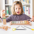 Charger l'image dans la visionneuse de la galerie, Set d'instruments de musique Montessori pour enfants
