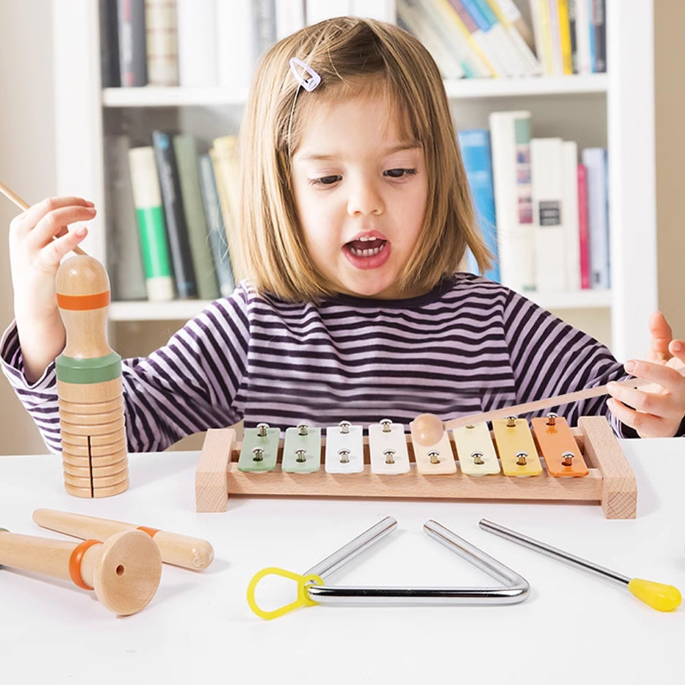 Set d'instruments de musique Montessori pour enfants