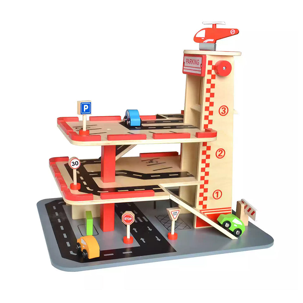 Jouets de garage de stationnement